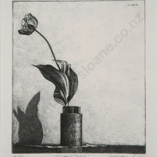 Grahame Sydney - Liam's Tulip
