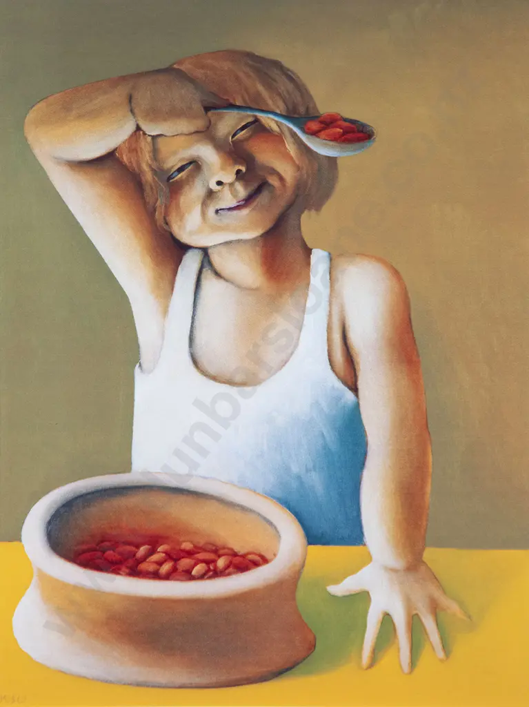 Michael Smither - Sarah with Baked Beans Image 1++