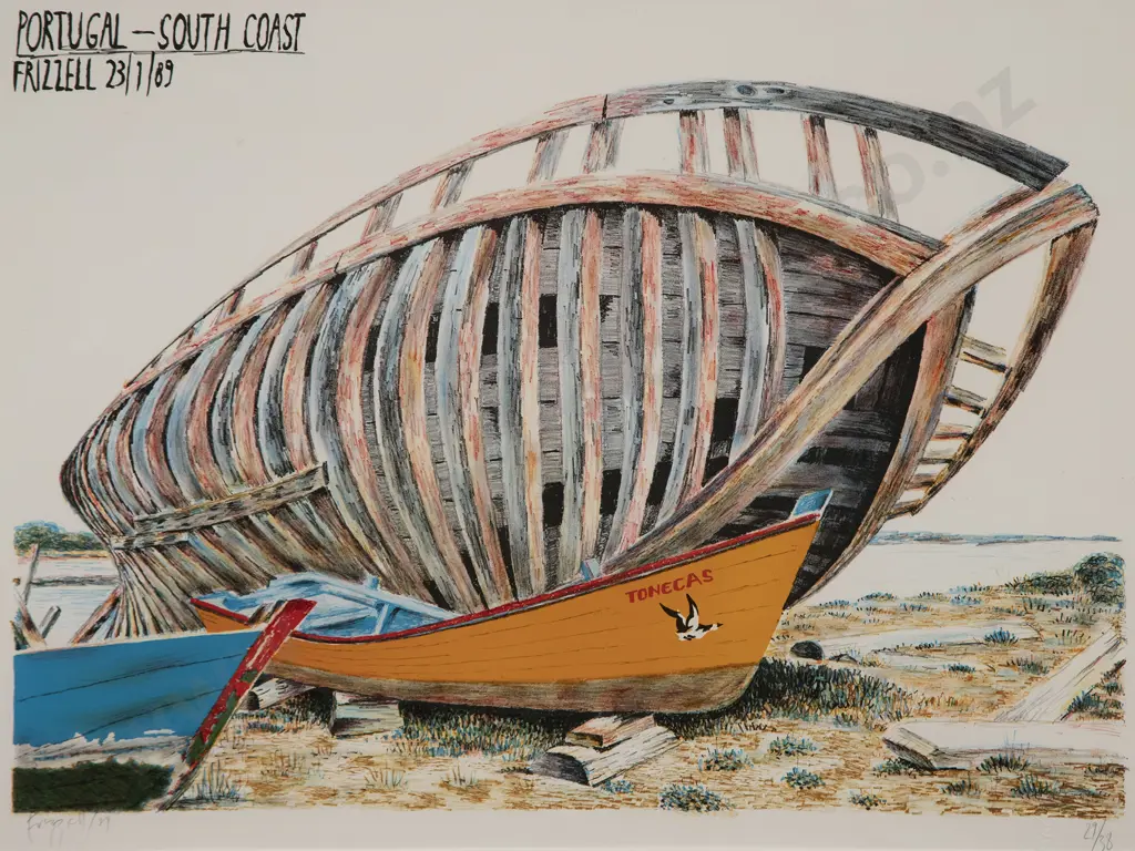 Dick Frizzell - Portugal South Coast Image 1++