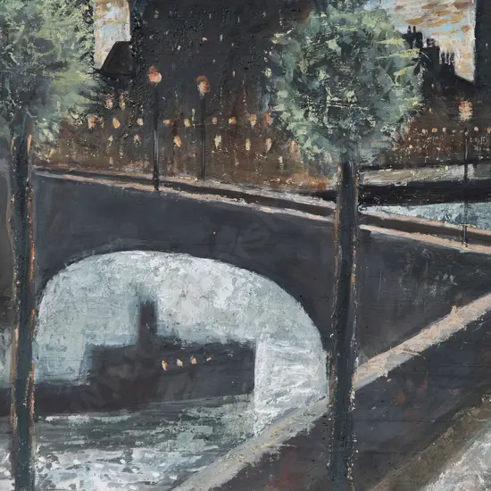 Melvin Day - European Canal Scene
