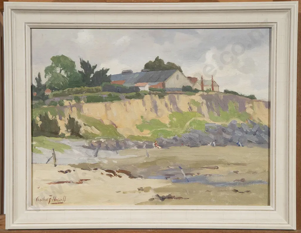 Archibald F Nicoll - Timaru Beach Image 1++