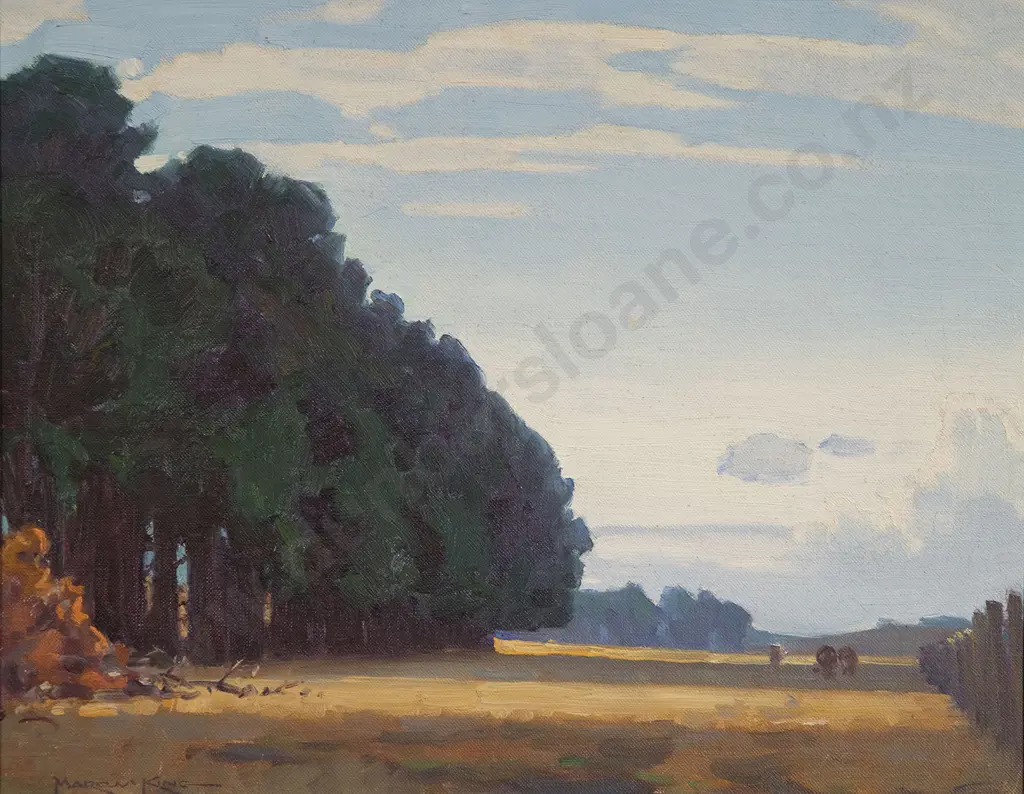 Marcus King - Rural Scene with Grazing Cows Image 1++