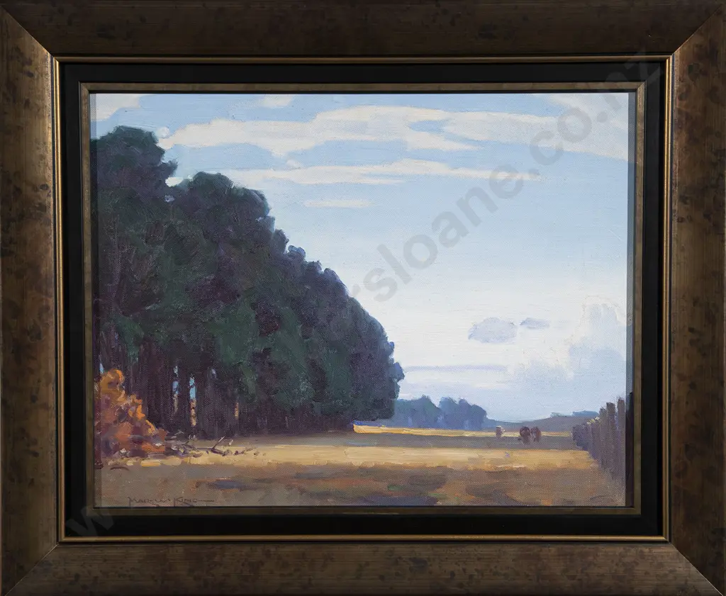 Marcus King - Rural Scene with Grazing Cows Image 1++
