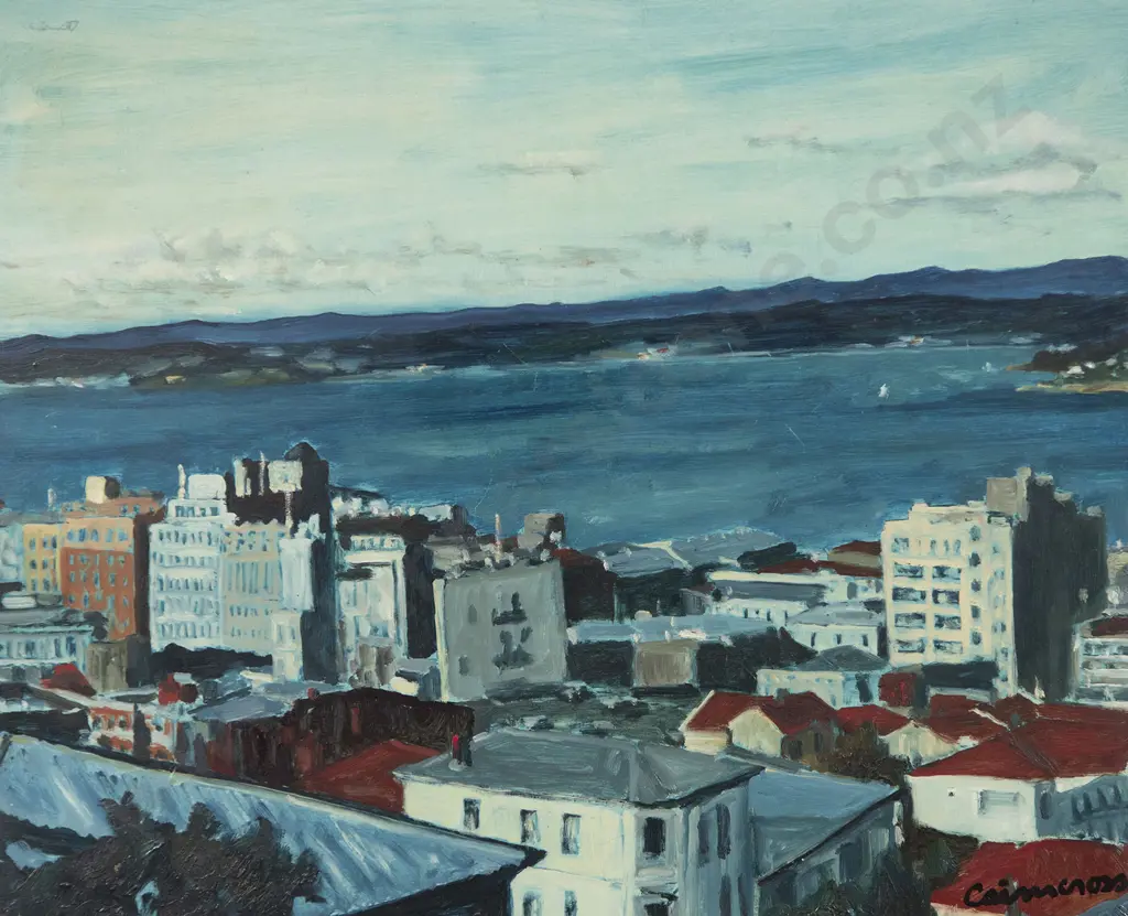 Sam Cairncross - View of Wellington Harbour Image 1++