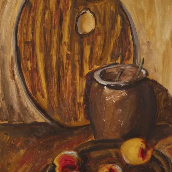 Sam Cairncross - Still life with palette