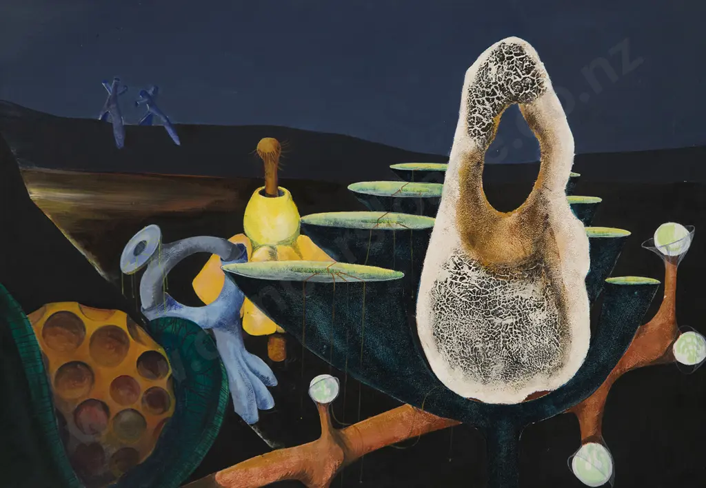 Julia Morison - Untitled Abstract c.1970 Image 1++
