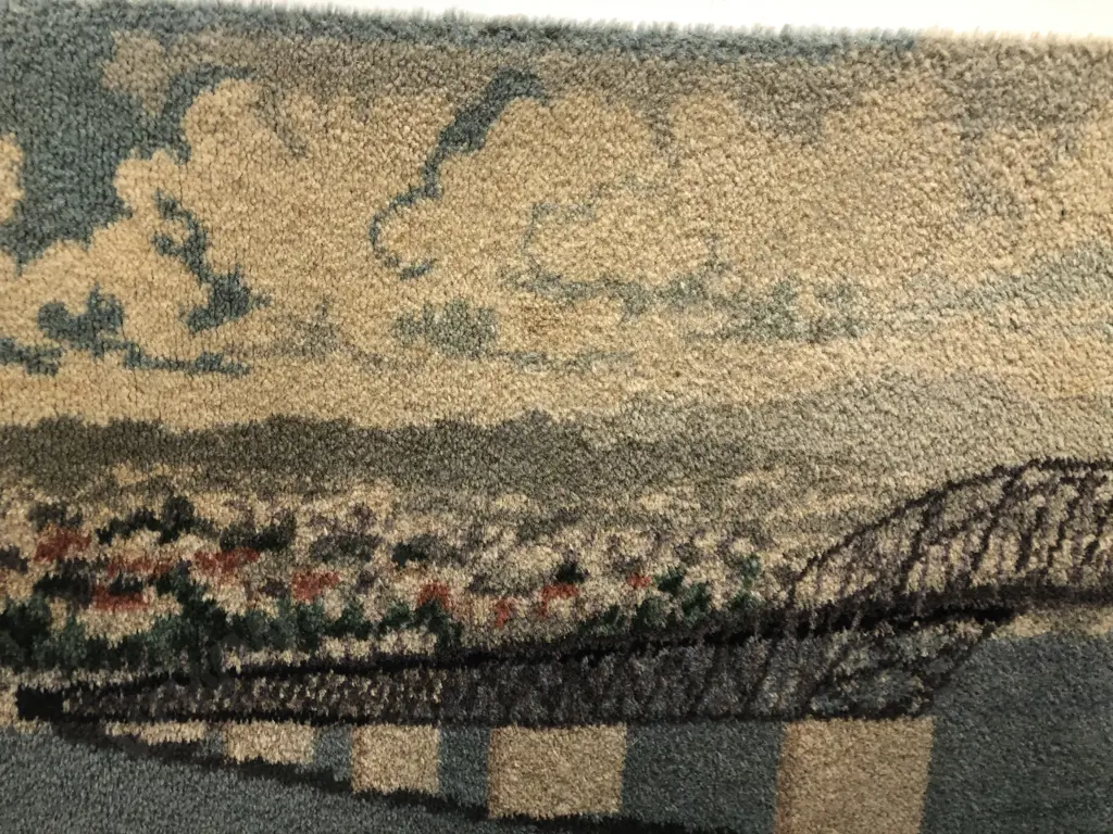 Feltex 'Auckland Harbour Bridge' Souvenir Rug Image 1++