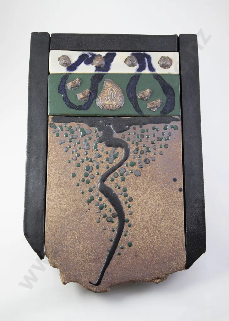 Doreen Blumhardt Composed Ceramic Wall Panel Image 1++