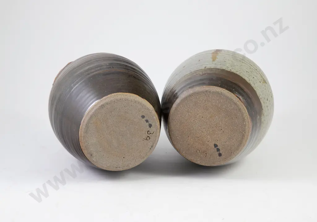 Two Estelle Martin Souvenir Wine Flagons Image 1++