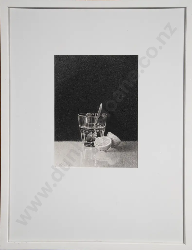 Geoff Williams - Still Life with Glass & Lemons Image 1++