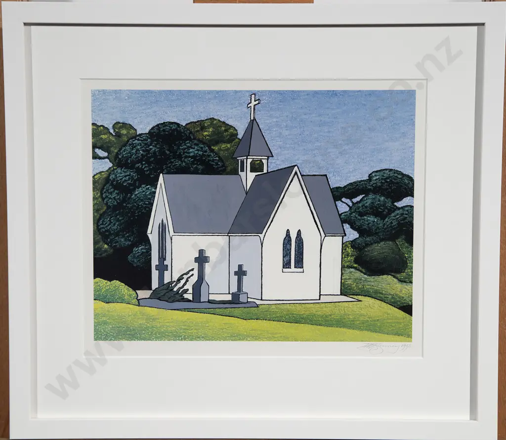 Don Binney - St Stephens Chapel Parnell Image 1++