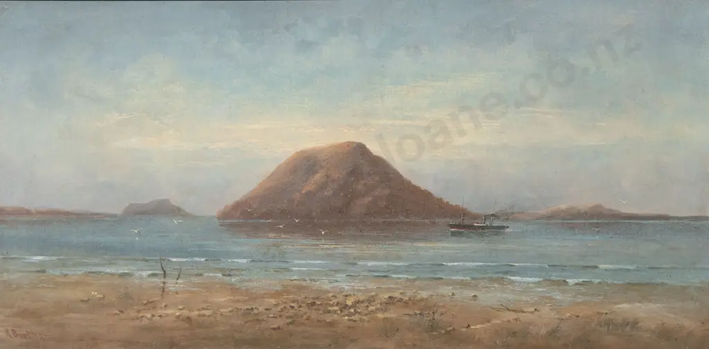 Richmond Beetham - New Zealand Coastal Scene Image 1++