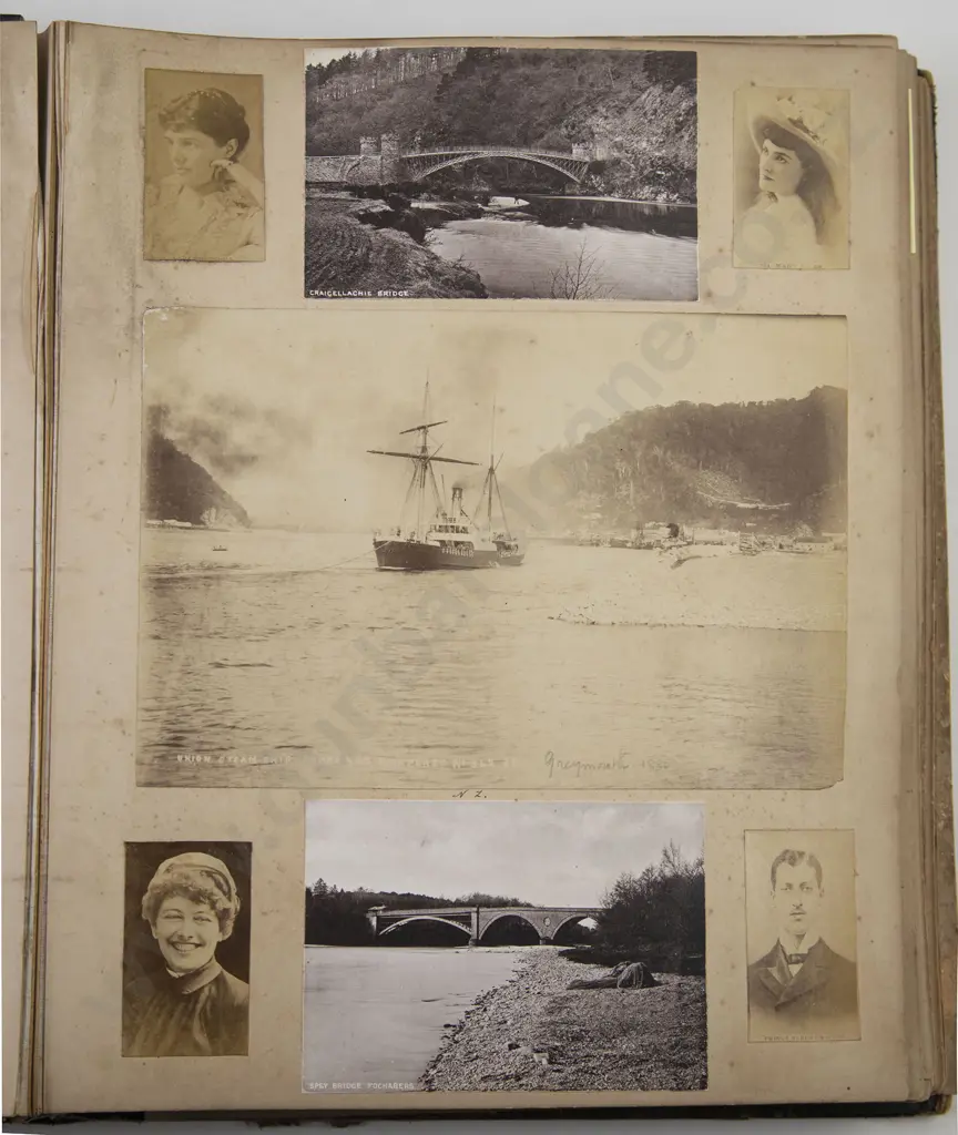 Hand Compiled Photograph & Scrap Album Image 1++