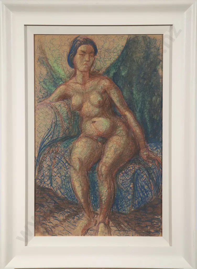 A Lois White - Seated Nude Image 1++