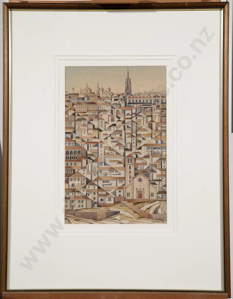 Aubrey de Lisle - pair of watercolours (2) Image 1++