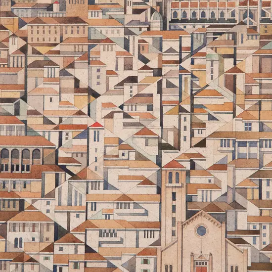 Aubrey de Lisle - pair of watercolours (2)