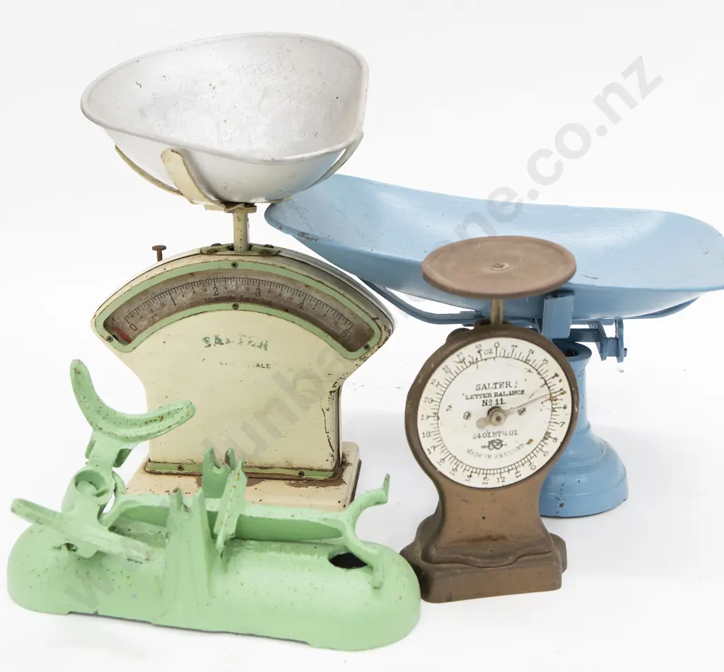Four Vintage Scales Image 1++