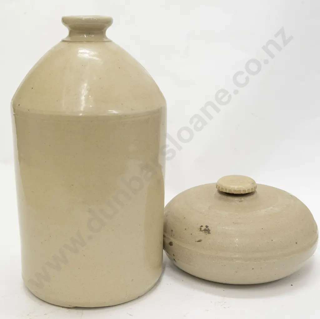 Stoneware Crock and Hot Water Bottle Image 1++