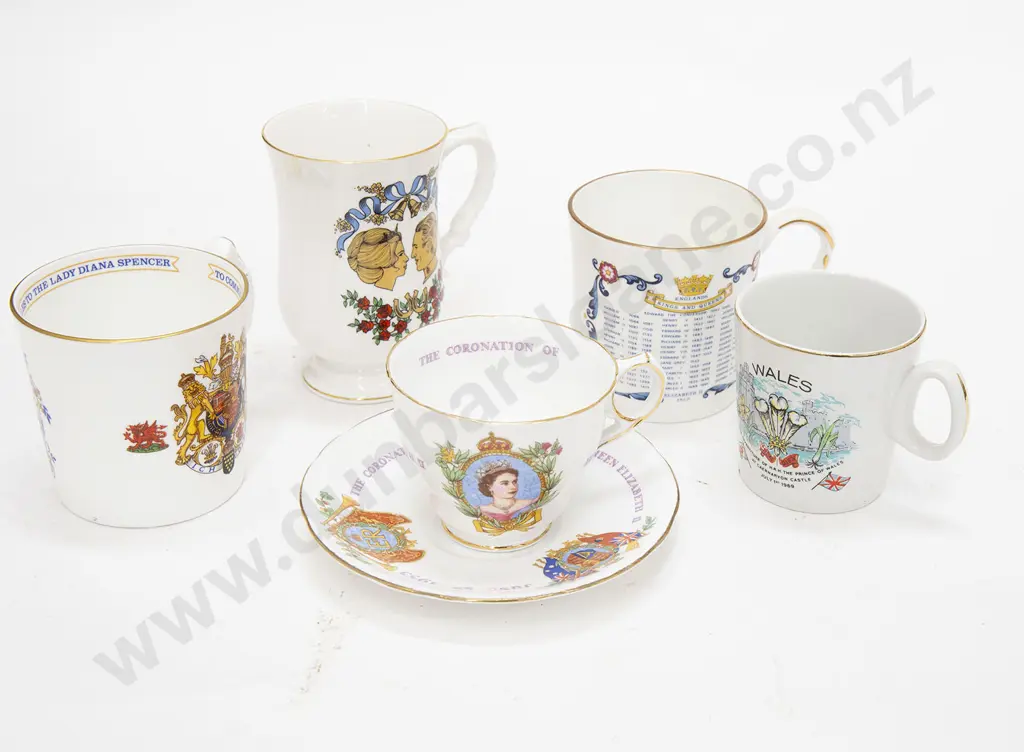 Five Royal Commemorative Pieces Image 1++