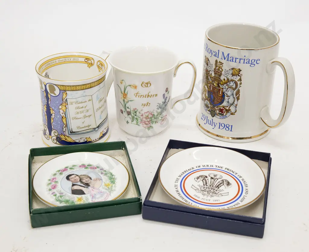 Five Royal Commemorative Pieces Image 1++
