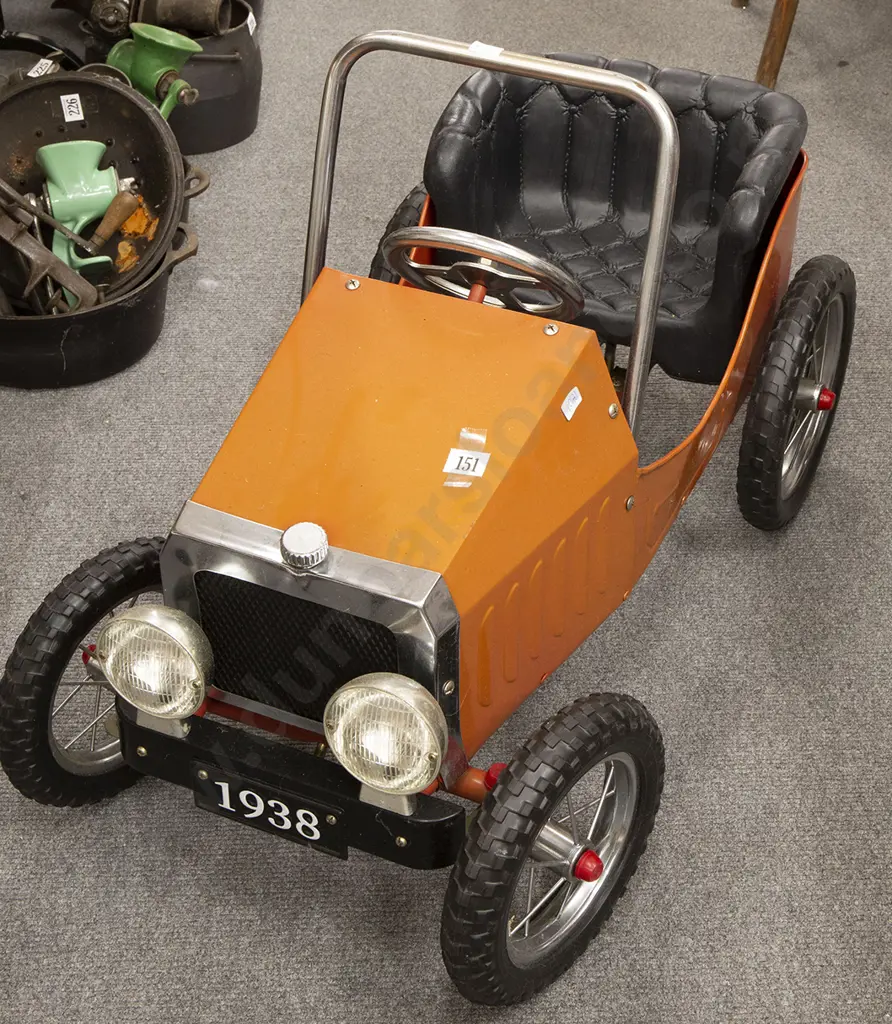 Replica 1938 Vintage Pedal Car Image 1++