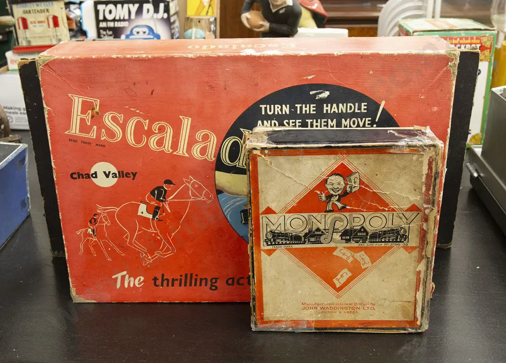Vintage Monopoly and Escaladro Image 1++