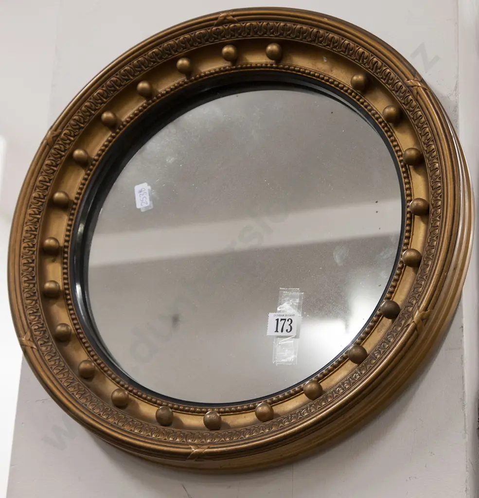 Regency Style Circular Mirror Image 1++