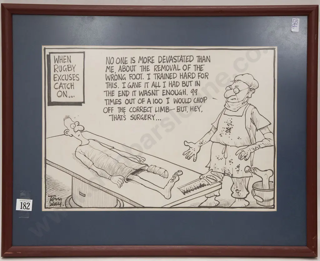 Tom Scott Original Cartoon Image 1++
