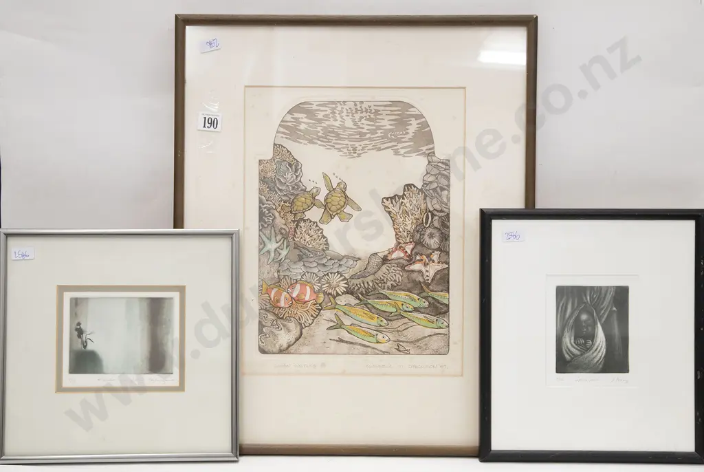 Three Ltd Ed Prints Image 1++