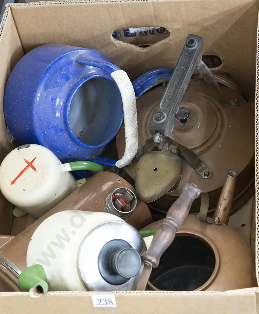 Carton of Kettles and Assorted Image 1++
