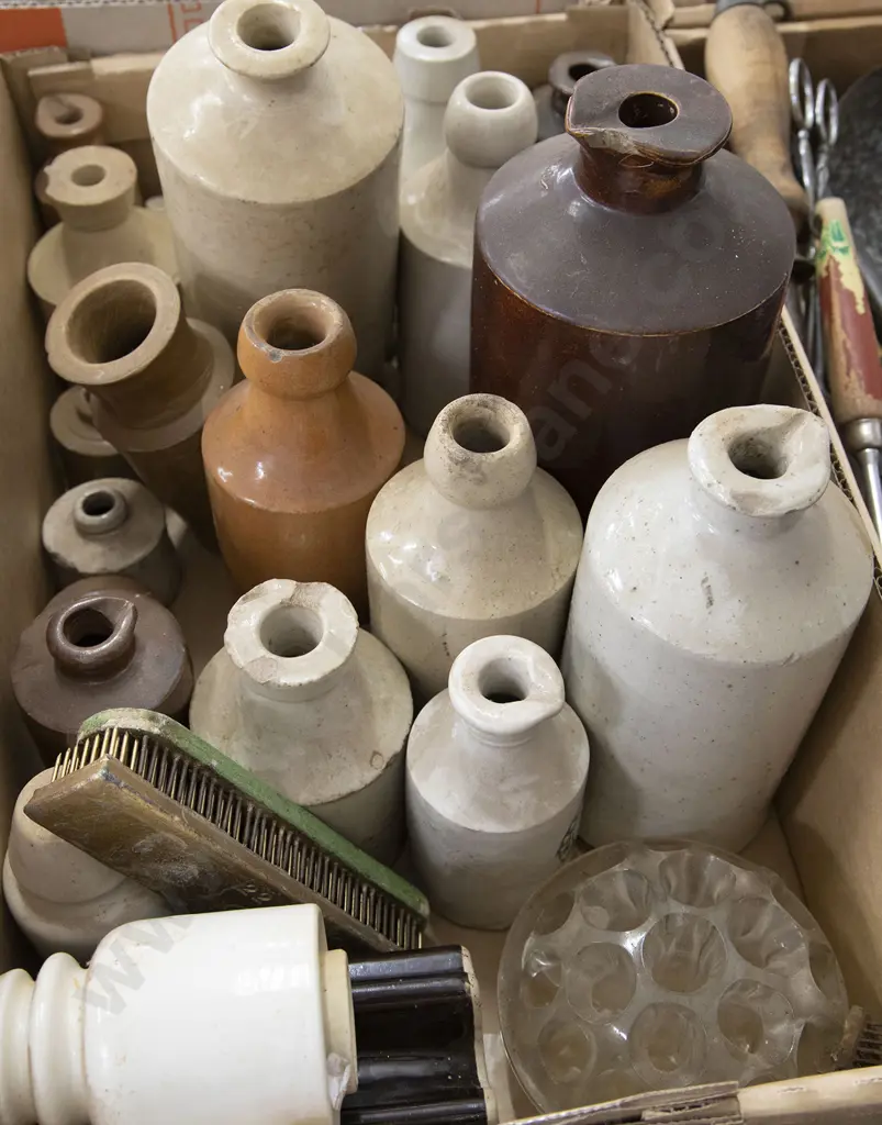 Carton Qty of Stoneware Ink Bottles Image 1++