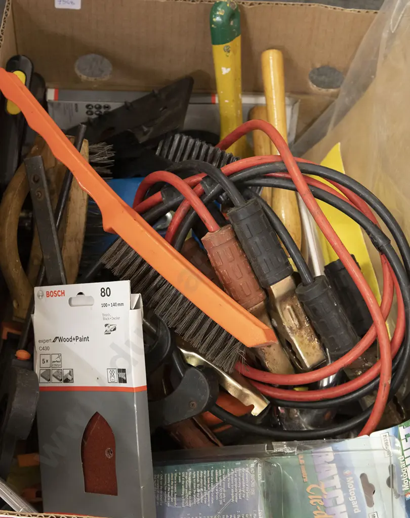 Carton Qty of Jump Leads and Various Tools Image 1++