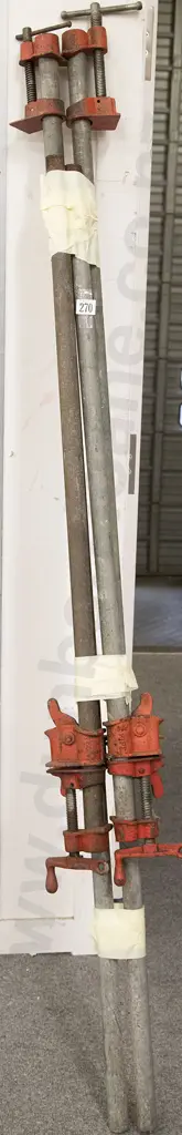 Four Pipe Clamps Image 1++
