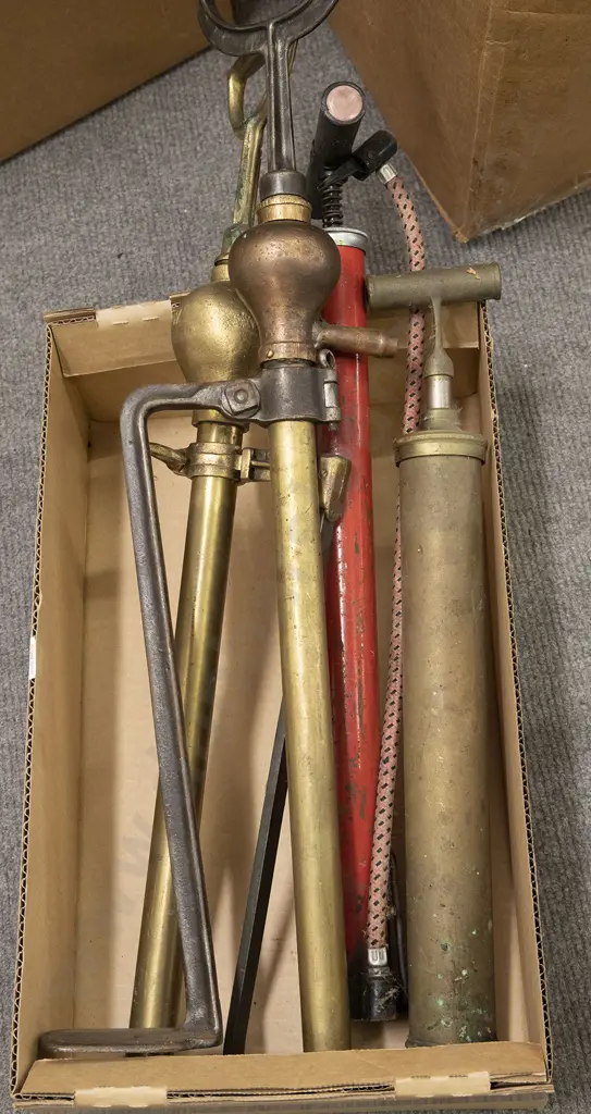 Three Pumps and Grease Gun Image 1++