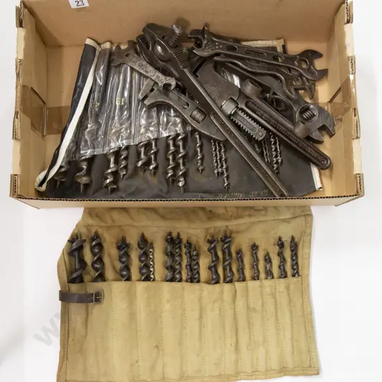 Two Builders Rolls of Drill Bits