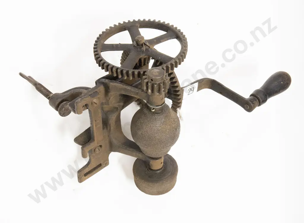 Bench Clamp Double Grind Stone Wheel Image 1++