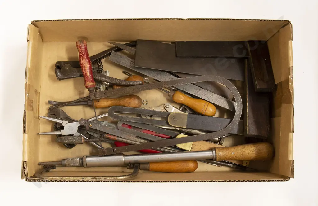 Assorted Wooden Handle and Metal Hand Tools Image 1++