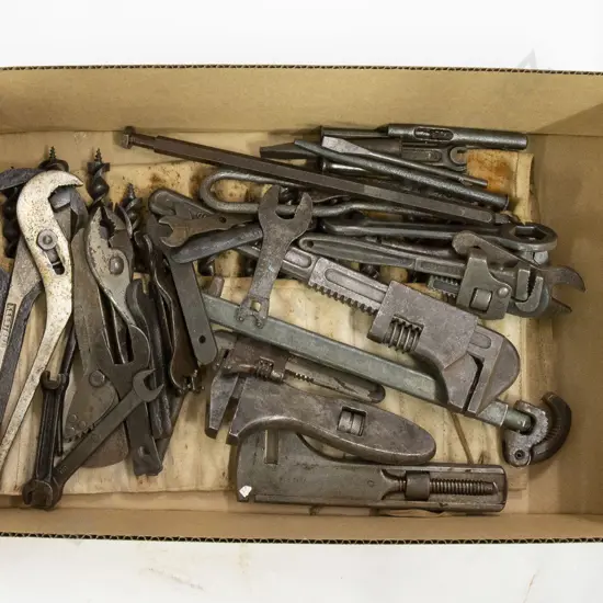 Assortment Hand Held Steel Tools