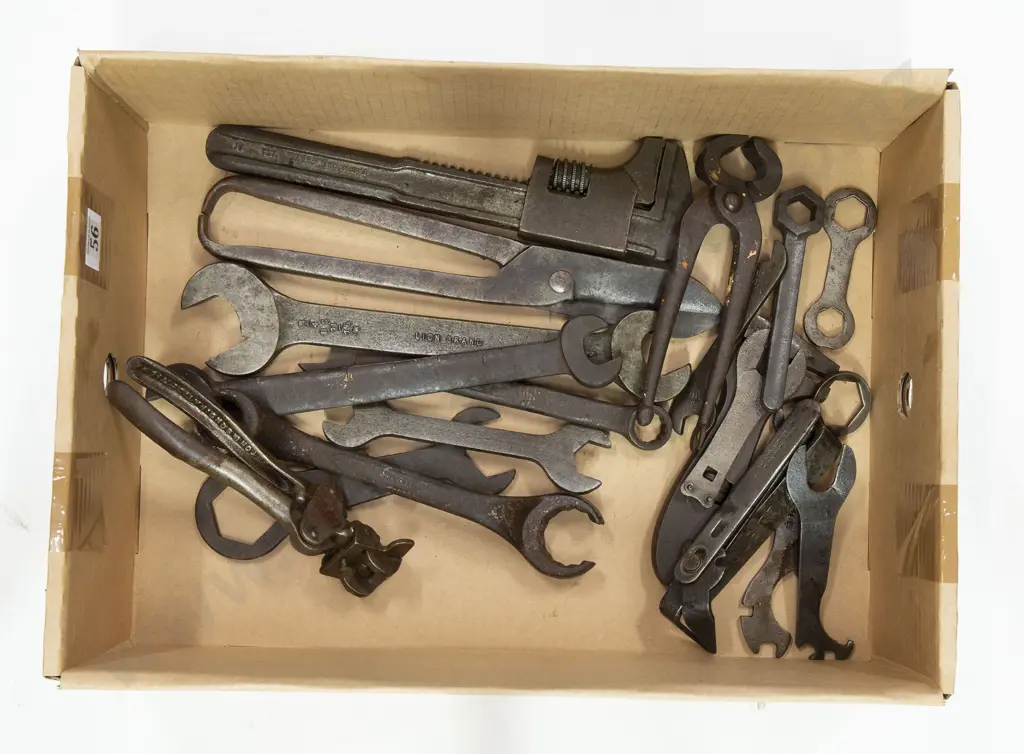 Assortment of Steel Wrenches Image 1++