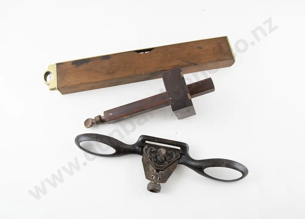 Brass Mounted Spirit Level By J Rabone & Sons Image 1++