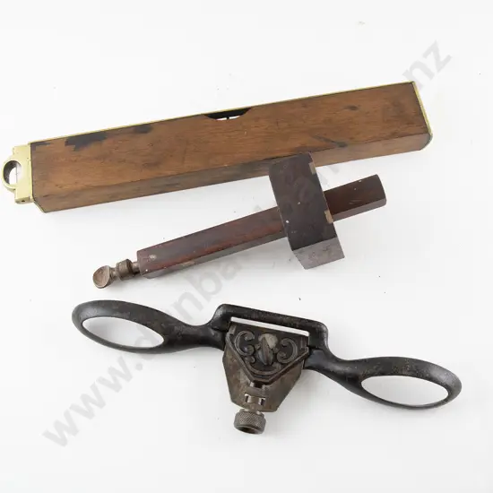 Brass Mounted Spirit Level By J Rabone & Sons