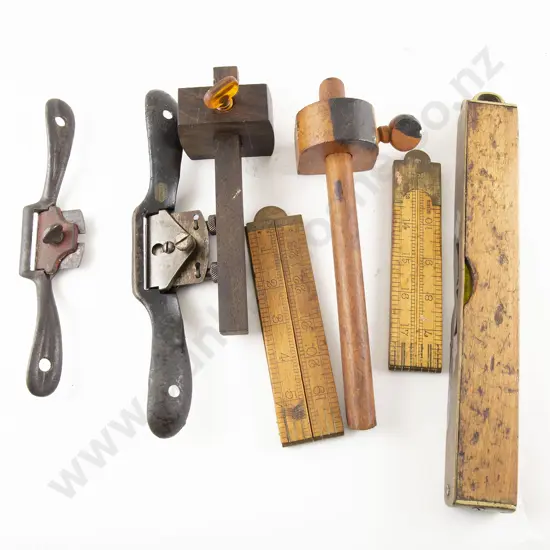 Brass Mounted Spirit Level By J Rabone & Sons