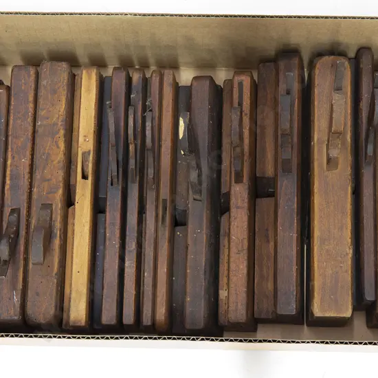 Collection Wooden Moulding Planes (17)