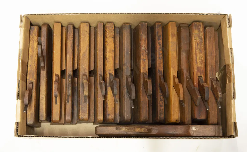 Collection Wooden Moulding Planes (15) Image 1++