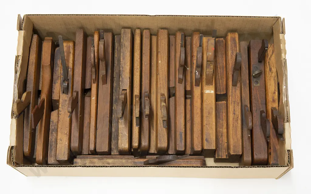 Collection Wooden Moulding Planes (18) Image 1++