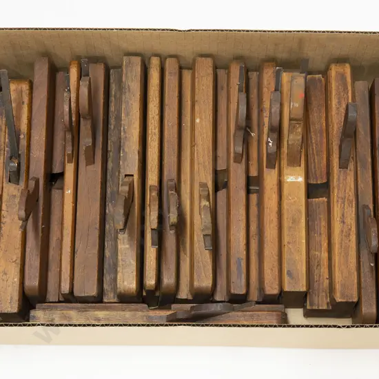 Collection Wooden Moulding Planes (18)