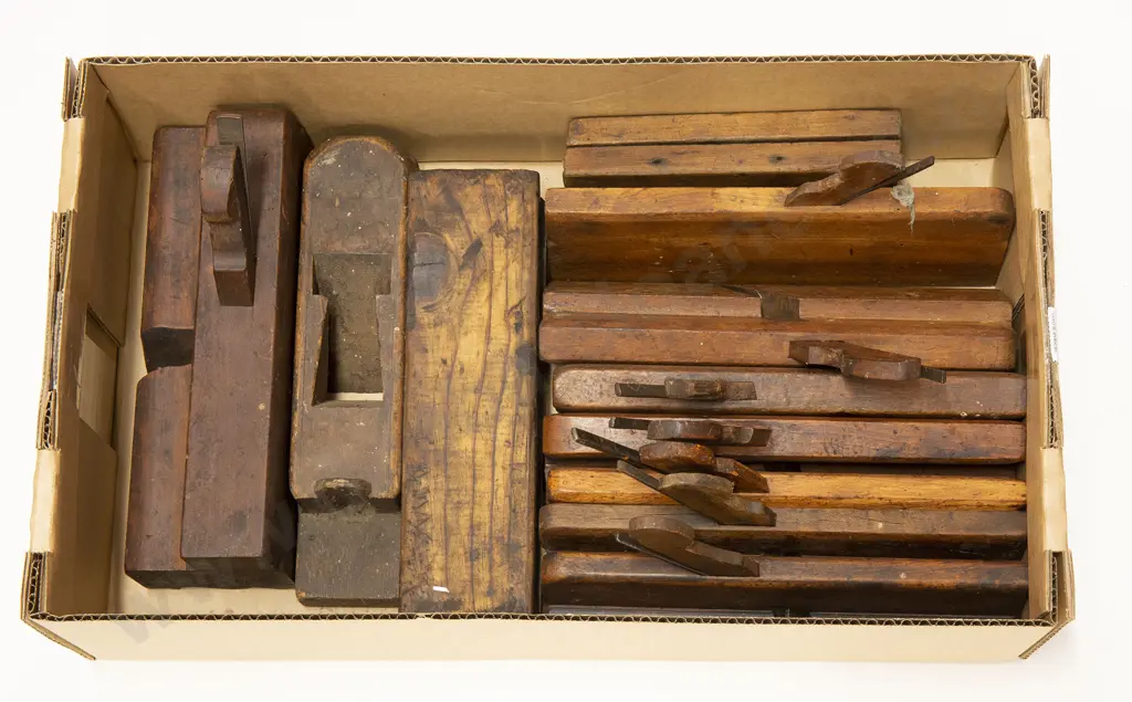 Collection Wooden Moulding Planes (8) Image 1++