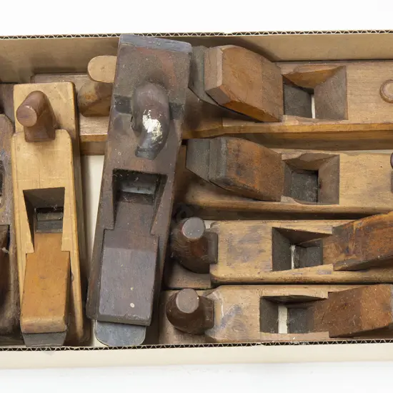 Collection Wooden Seven Smoothing Planes