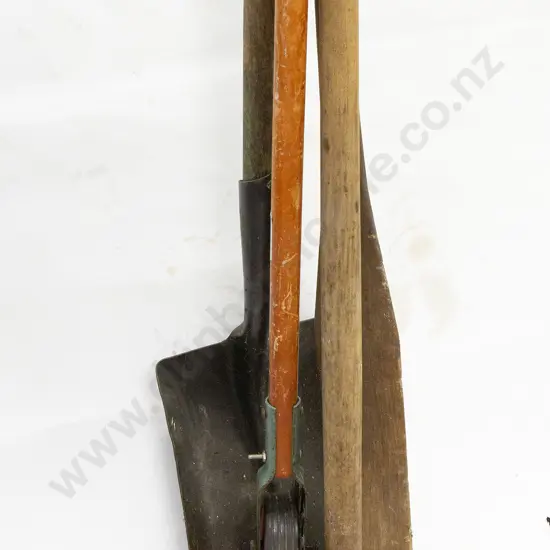 Four Long Handled Garden Tools