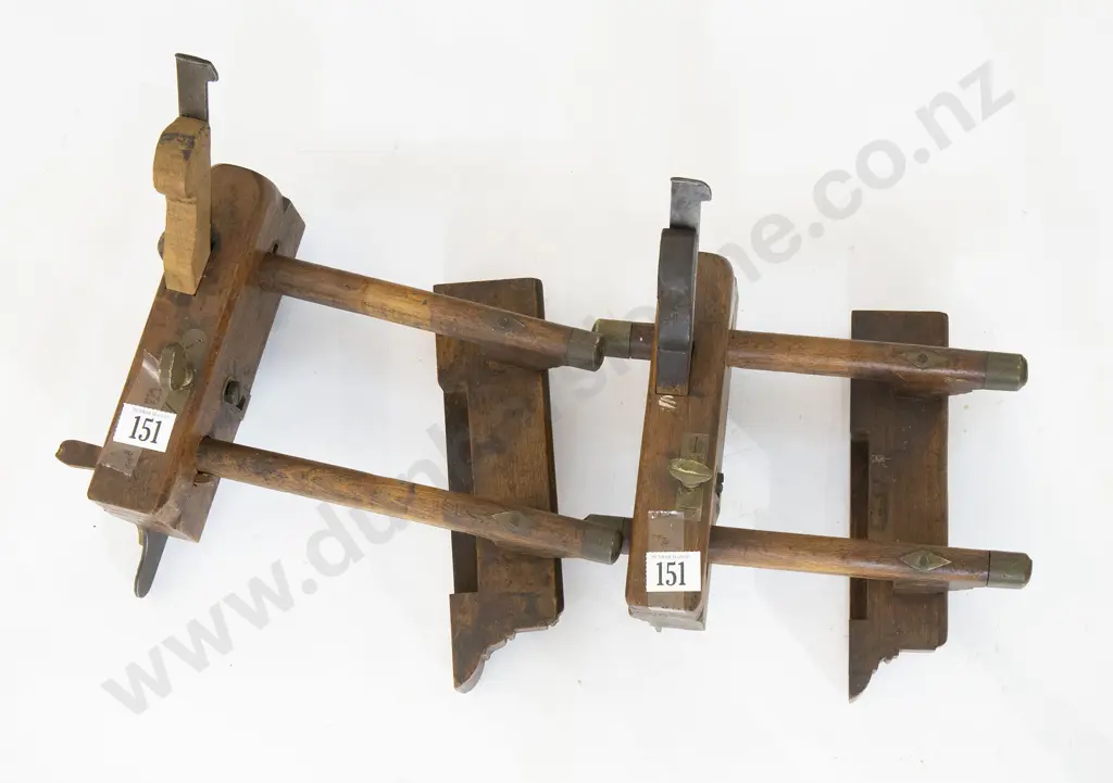 Two Wooden Plow Planes Image 1++
